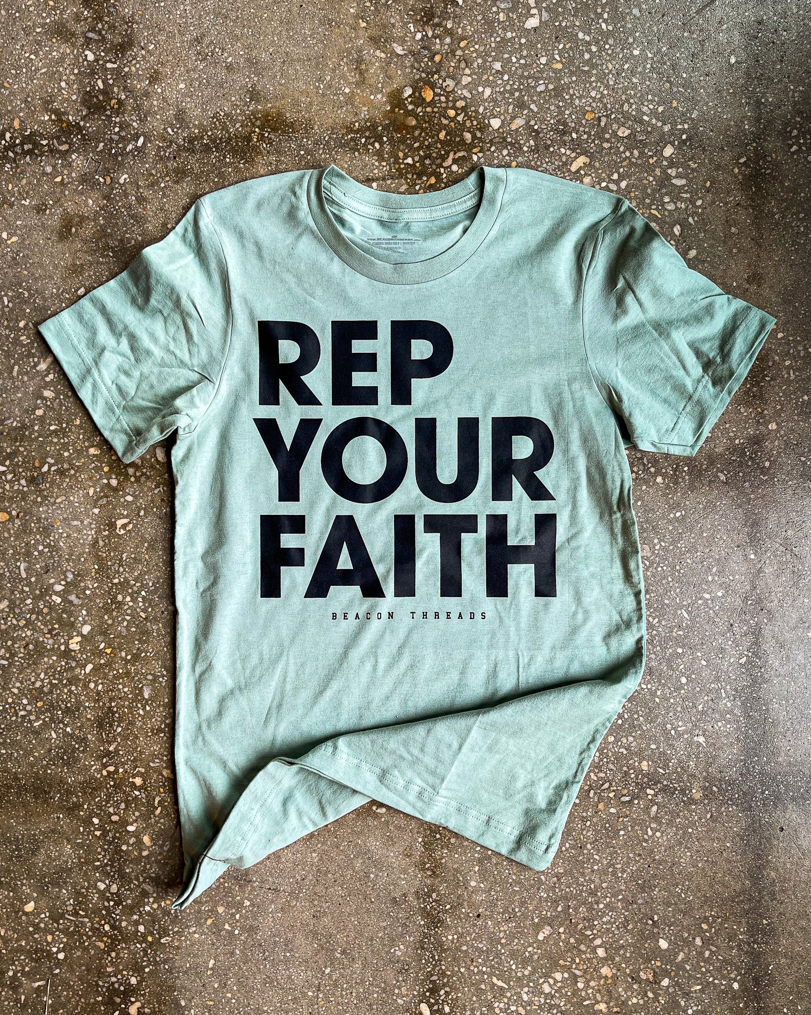 Rep Your Faith Adult Box T-Shirt – Beacon Threads