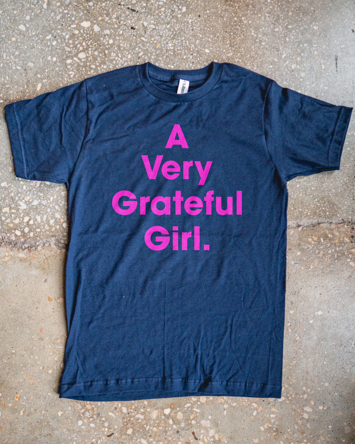 A Very Grateful Girl Adult Box T-Shirt