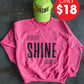 SHINE Adult Drop Shoulder Sweatshirt