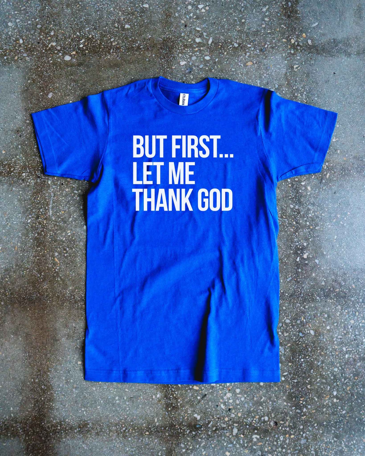 But First... Adult Box T-Shirt