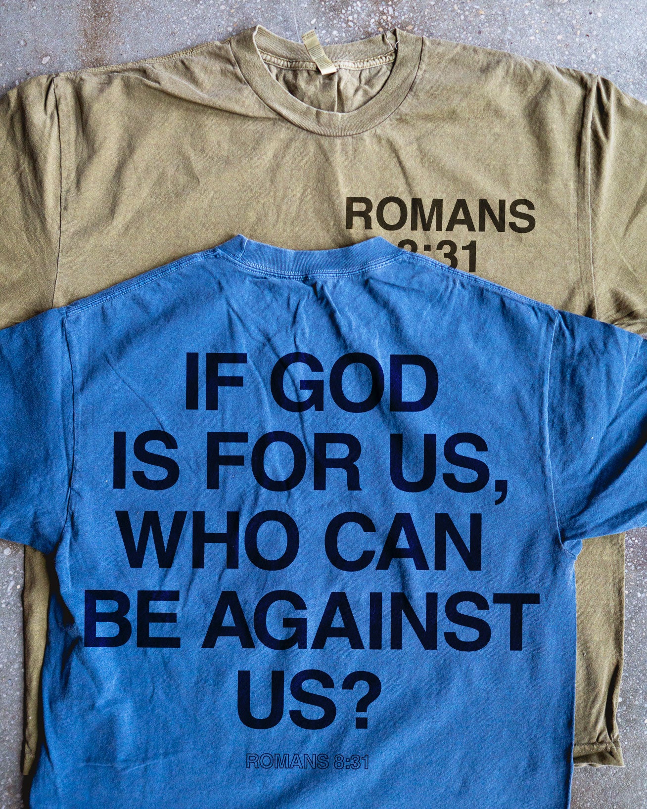 Who Can Be Against Us? Adult Box T-Shirt