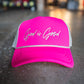 God Is Good Premium Trucker Hat