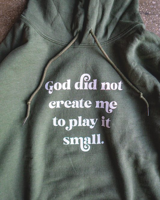 Created for More Adult Hoodie