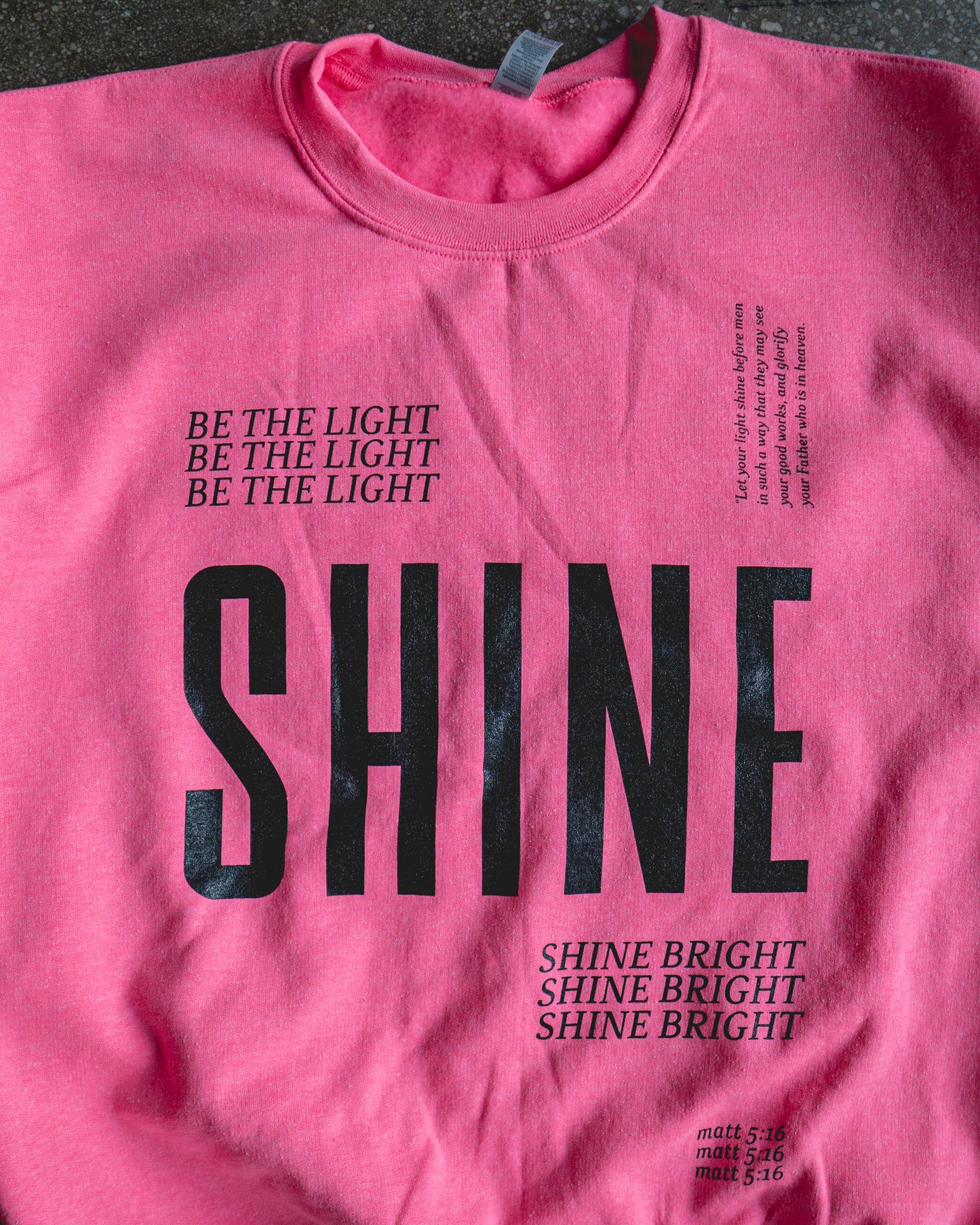 SHINE Adult Drop Shoulder Sweatshirt