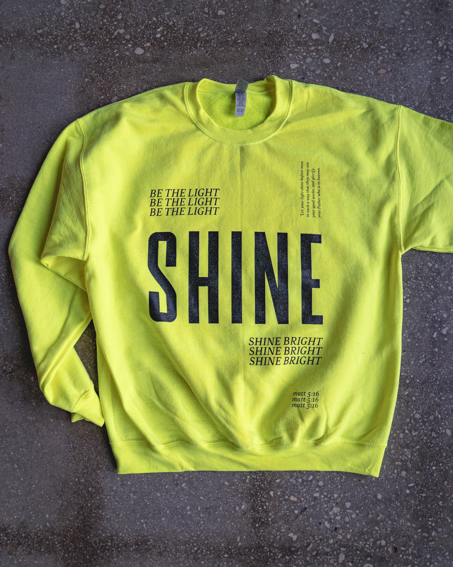 SHINE Adult Drop Shoulder Sweatshirt