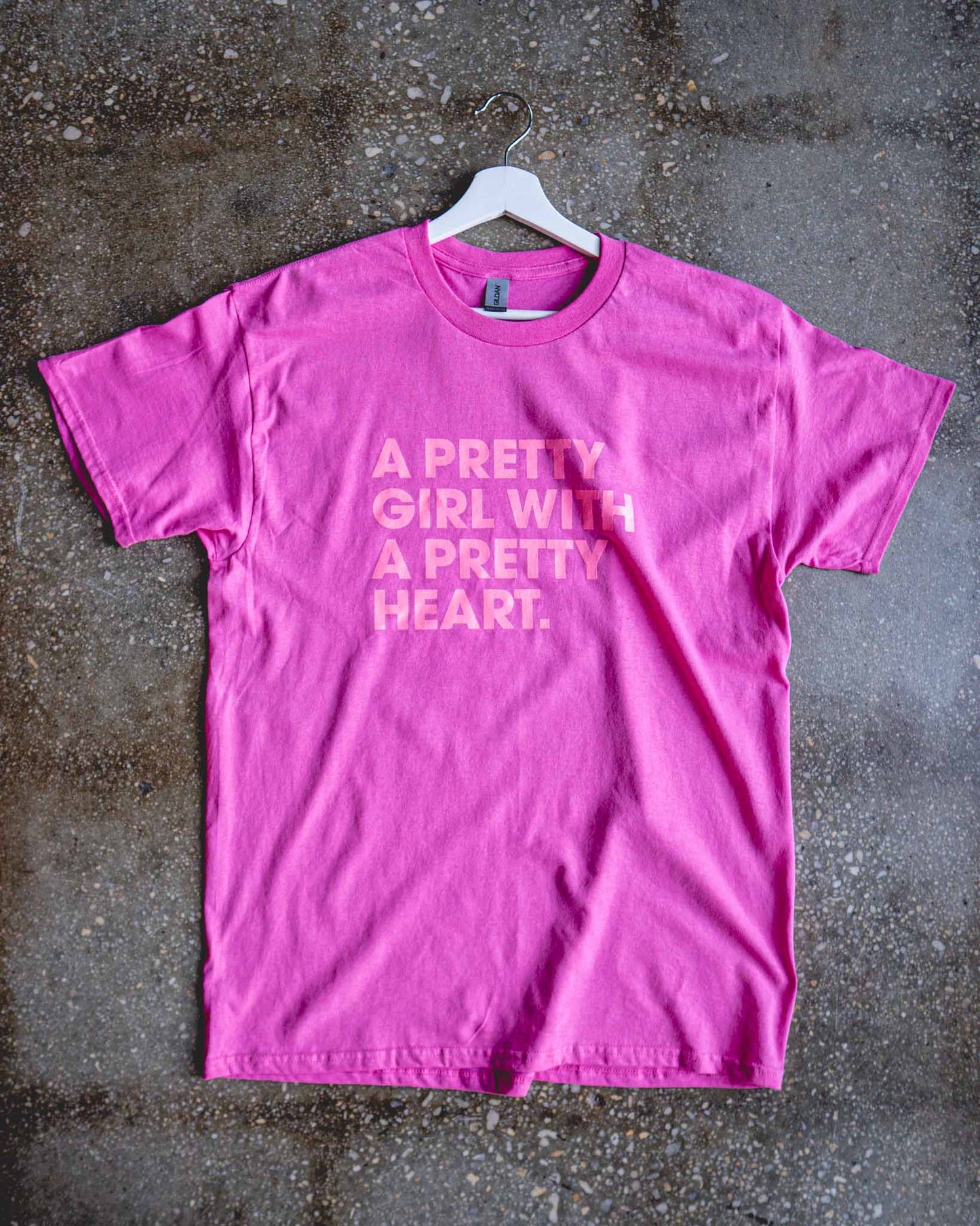 Pretty Girl, Pretty Heart Adult Box T-Shirt