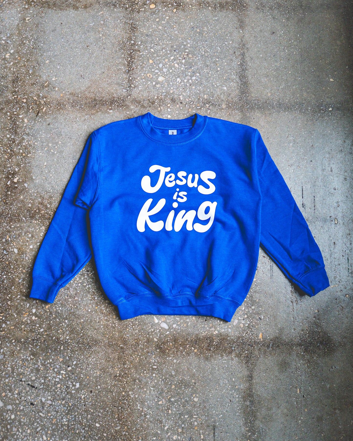 Jesus Is King Kids Sweatshirt