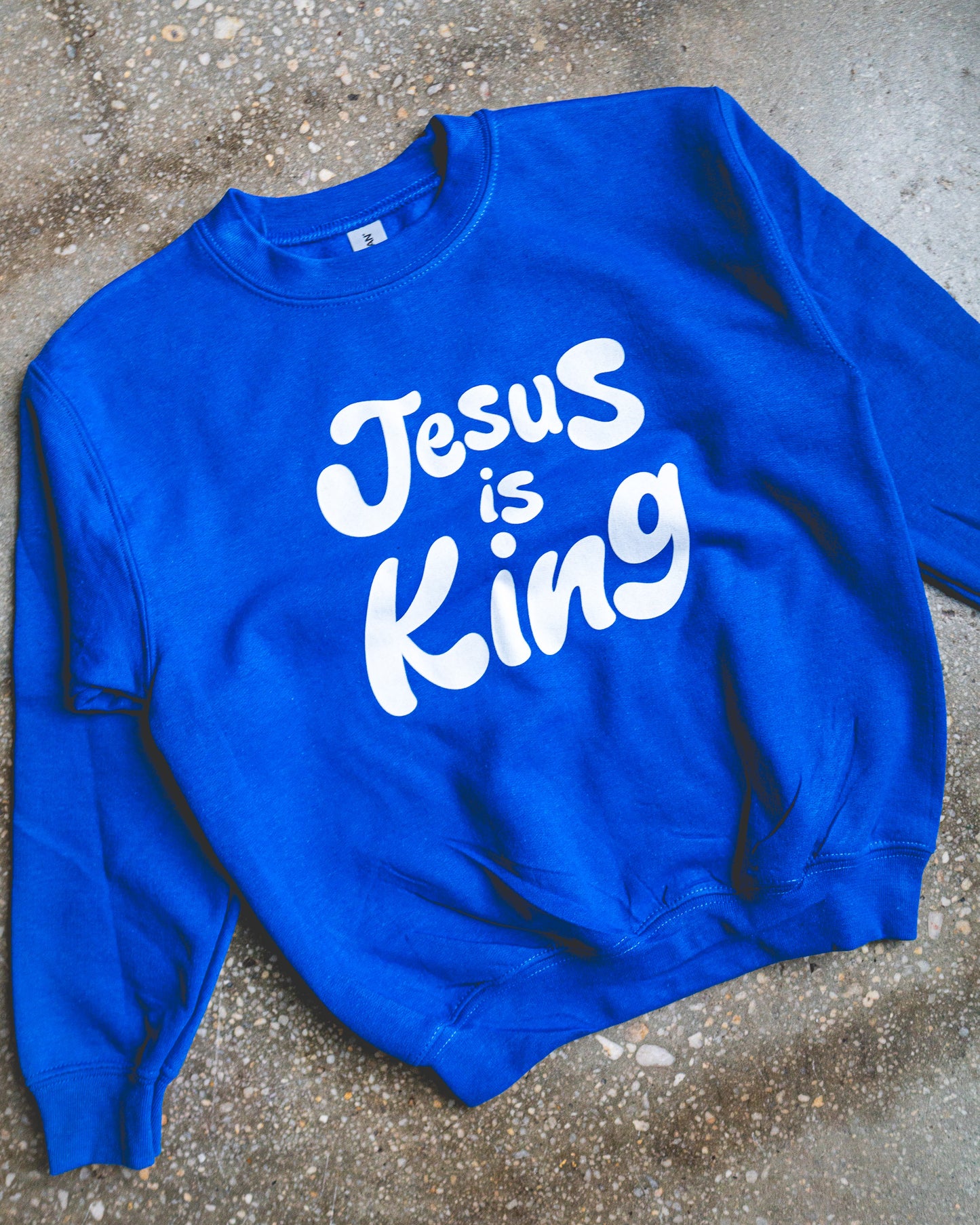 Jesus Is King Kids Sweatshirt