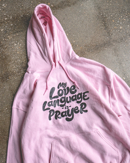 My Love Language Adult Hoodie