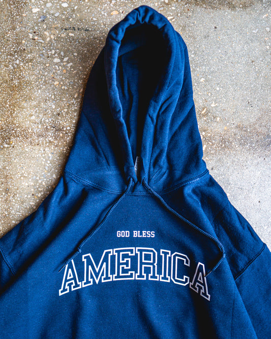 God Bless America Adult Hoodie