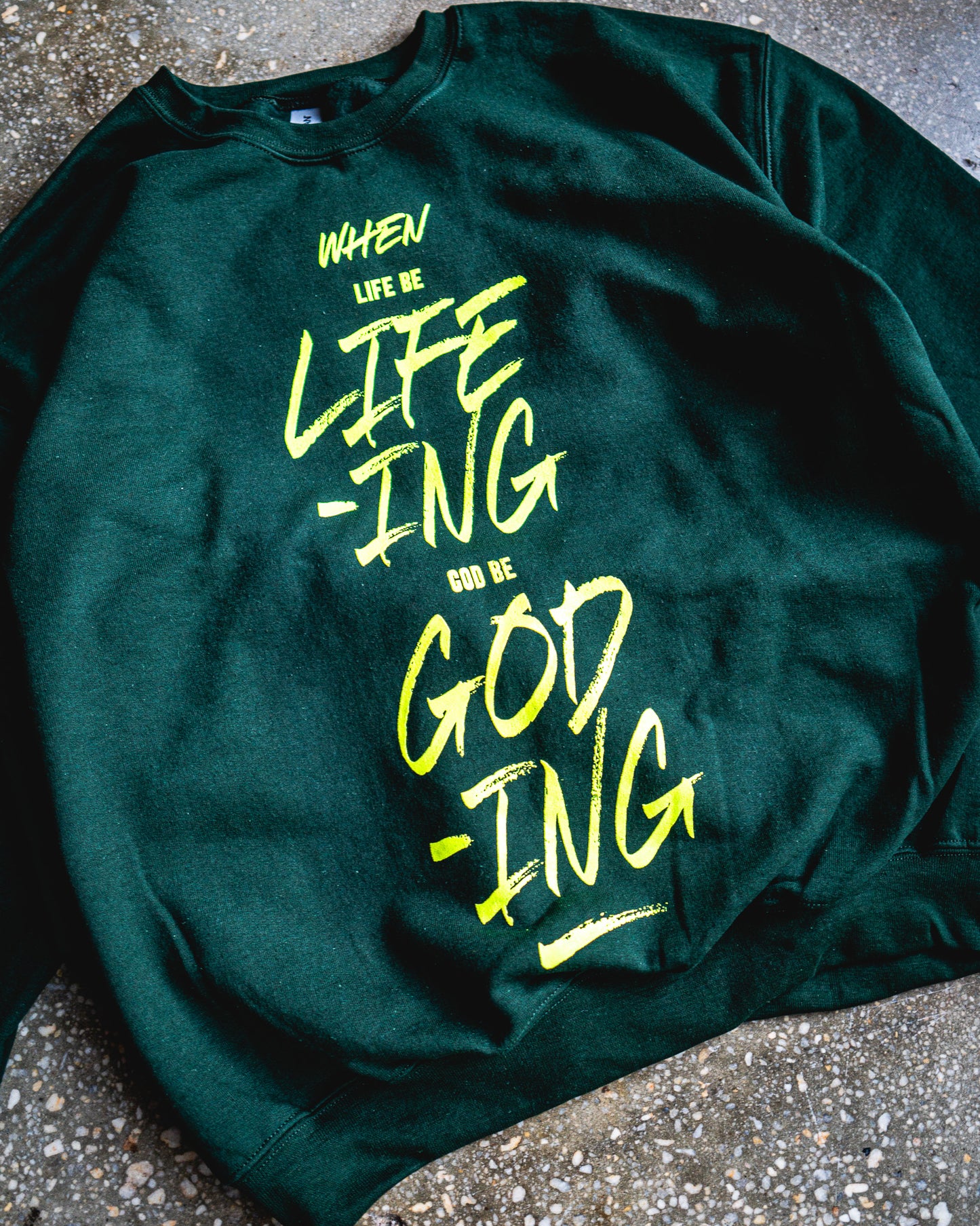 God Be God-ing Adult Sweatshirt