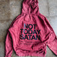 Not Today Satan Adult Box Hoodie