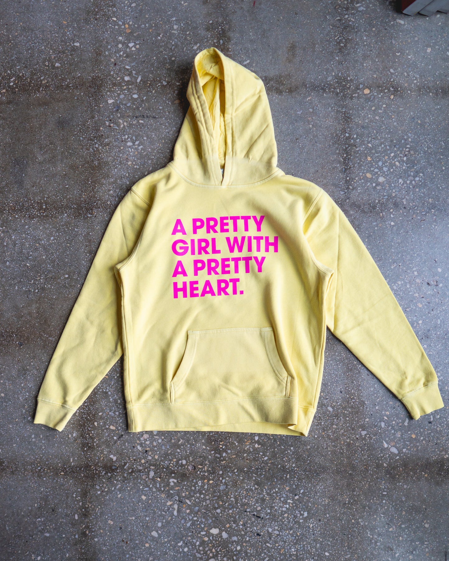 Pretty Girl With A Pretty Heart Kids Hoodie (PREMIUM)