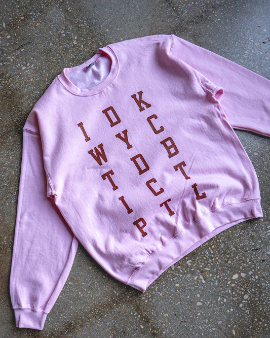 IDKWYCTDBICTPTL Adult Sweatshirt