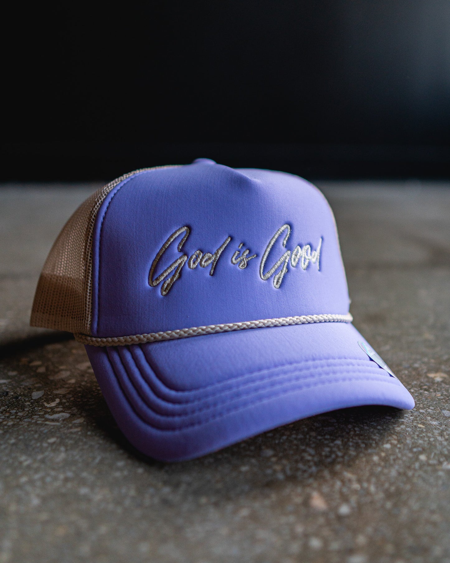 God Is Good Premium Trucker Hat