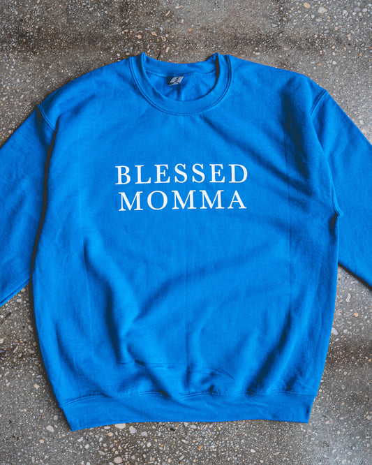 Blessed Momma Adult Sweatshirt