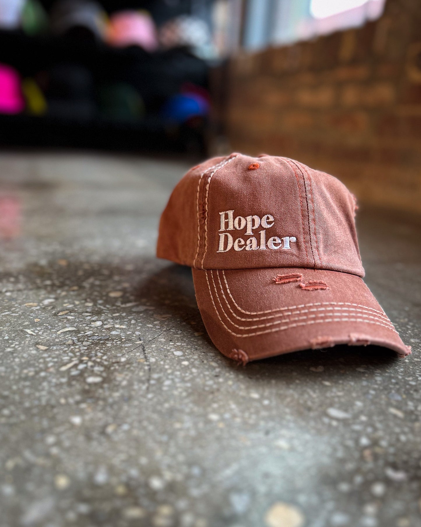 Hope Dealer Hat (Big Stitch Distressed)