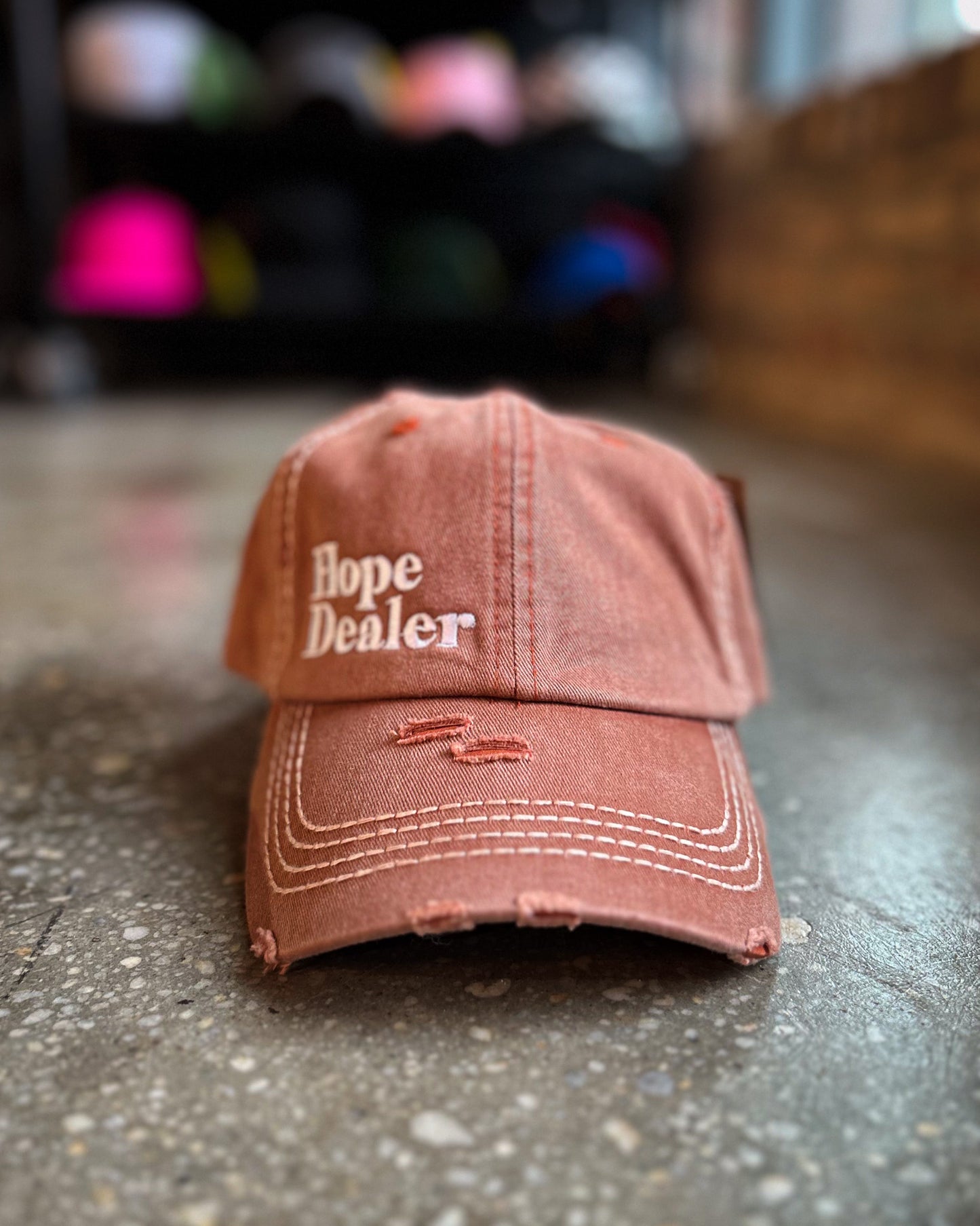 Hope Dealer Hat (Big Stitch Distressed)