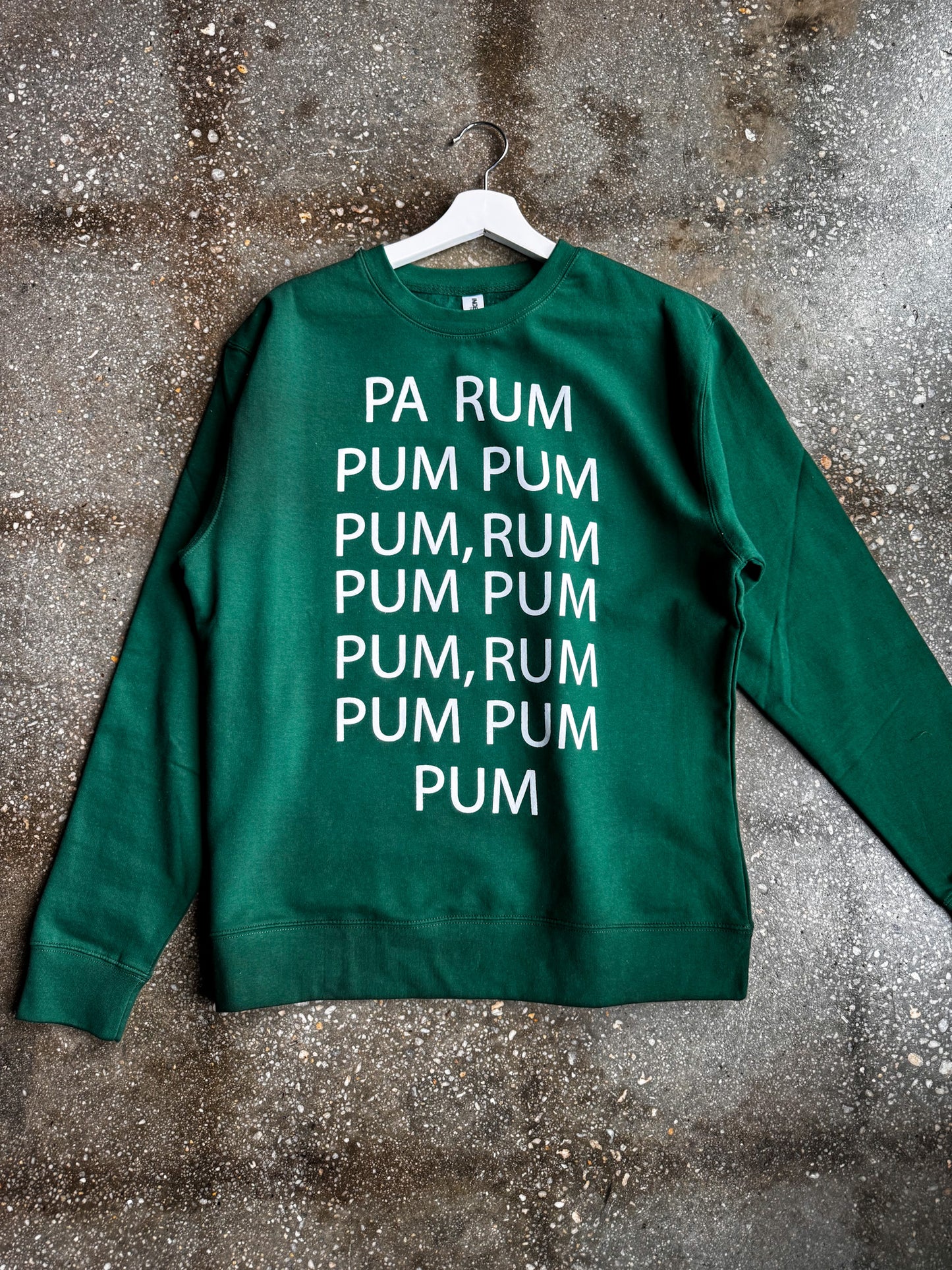 Pa Rum Pum Pum Pum Adult Drop Shoulder Sweatshirt