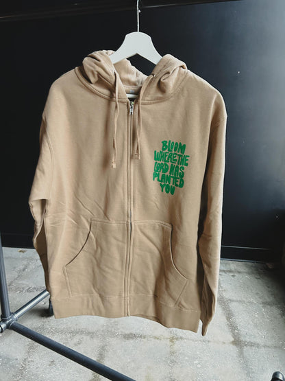 Bloom Adult Full-Zip Box Hoodie