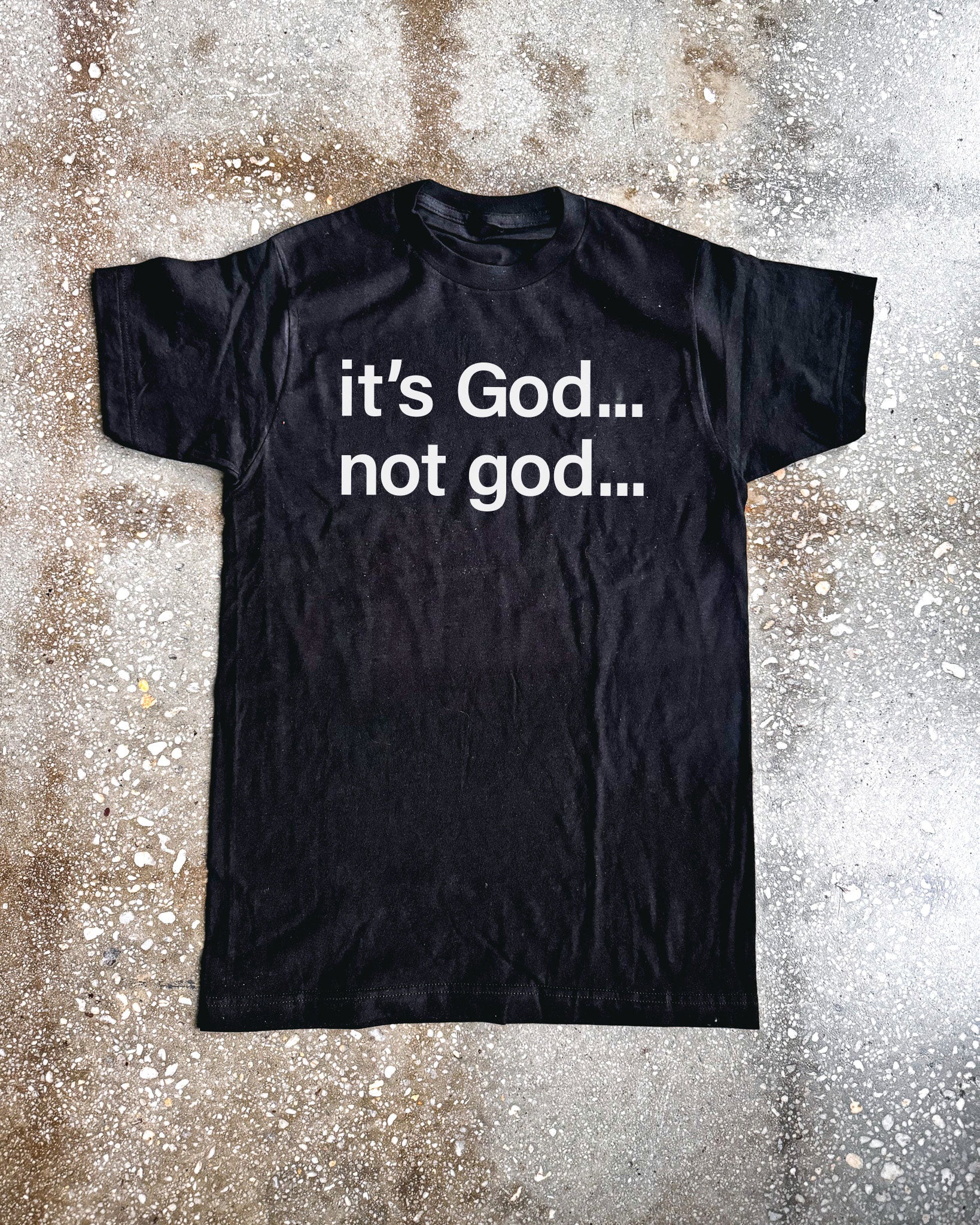 It's God... Adult Box T-Shirt – Beacon Threads