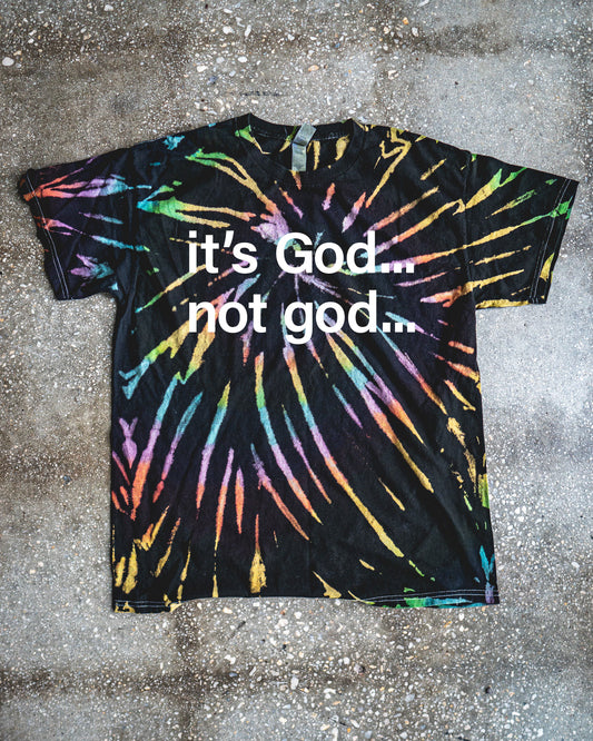 it's God... Adult Box T-Shirt