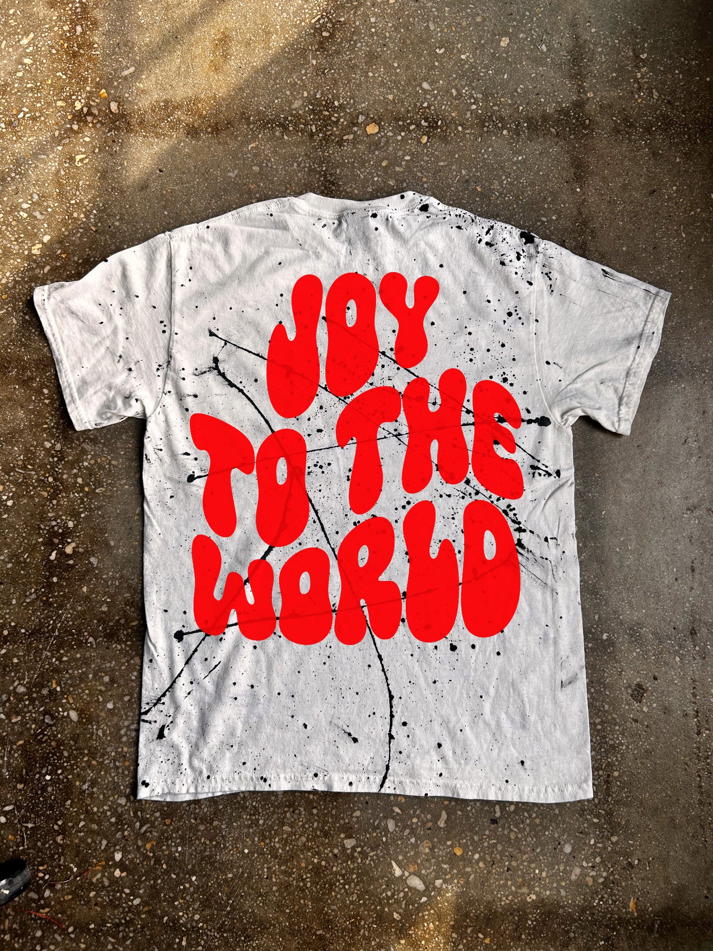 Joy to the World Adult Box T-Shirt