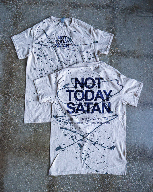 NOT TODAY SATAN (PREMIUM) Adult Box T-Shirt