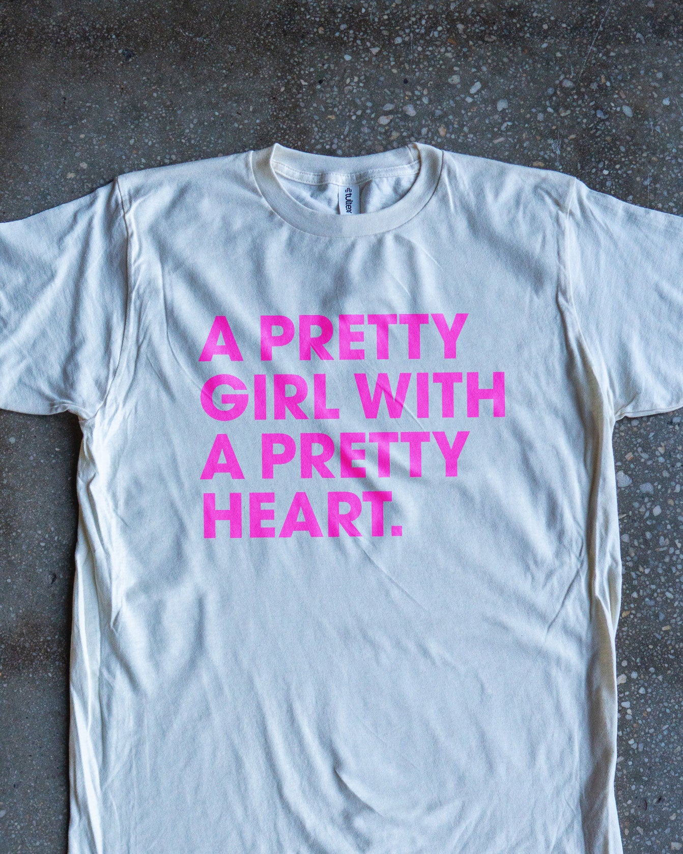 Pretty Girl (Natural) Adult Box T-Shirt