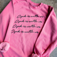 (CLEARANCE) God is With Us Adult Sweatshirt