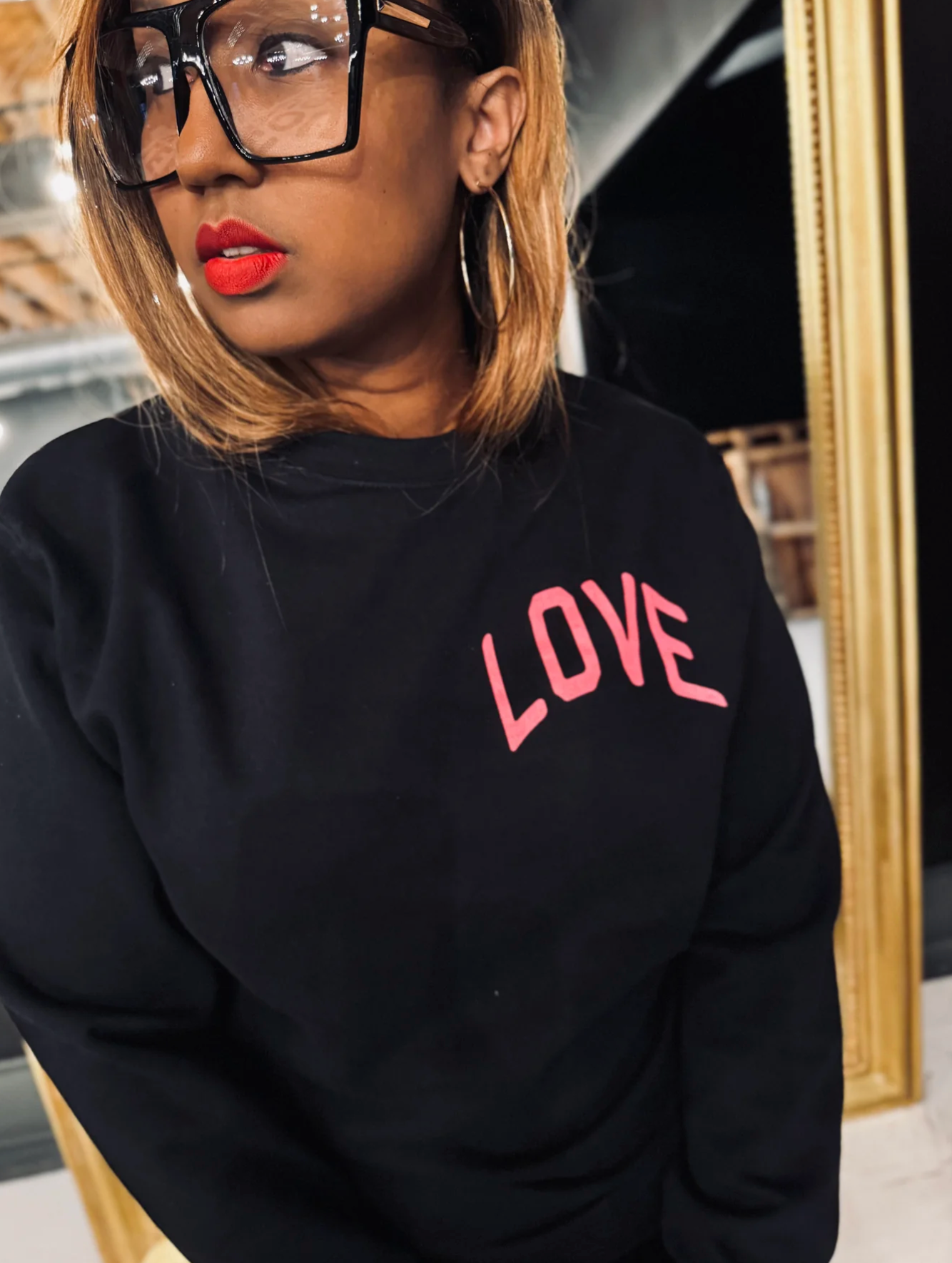 (CLEARANCE) No Greater Love Adult  Sweatshirt