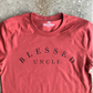 (CLEARANCE) Blessed Uncle Adult T Shirt