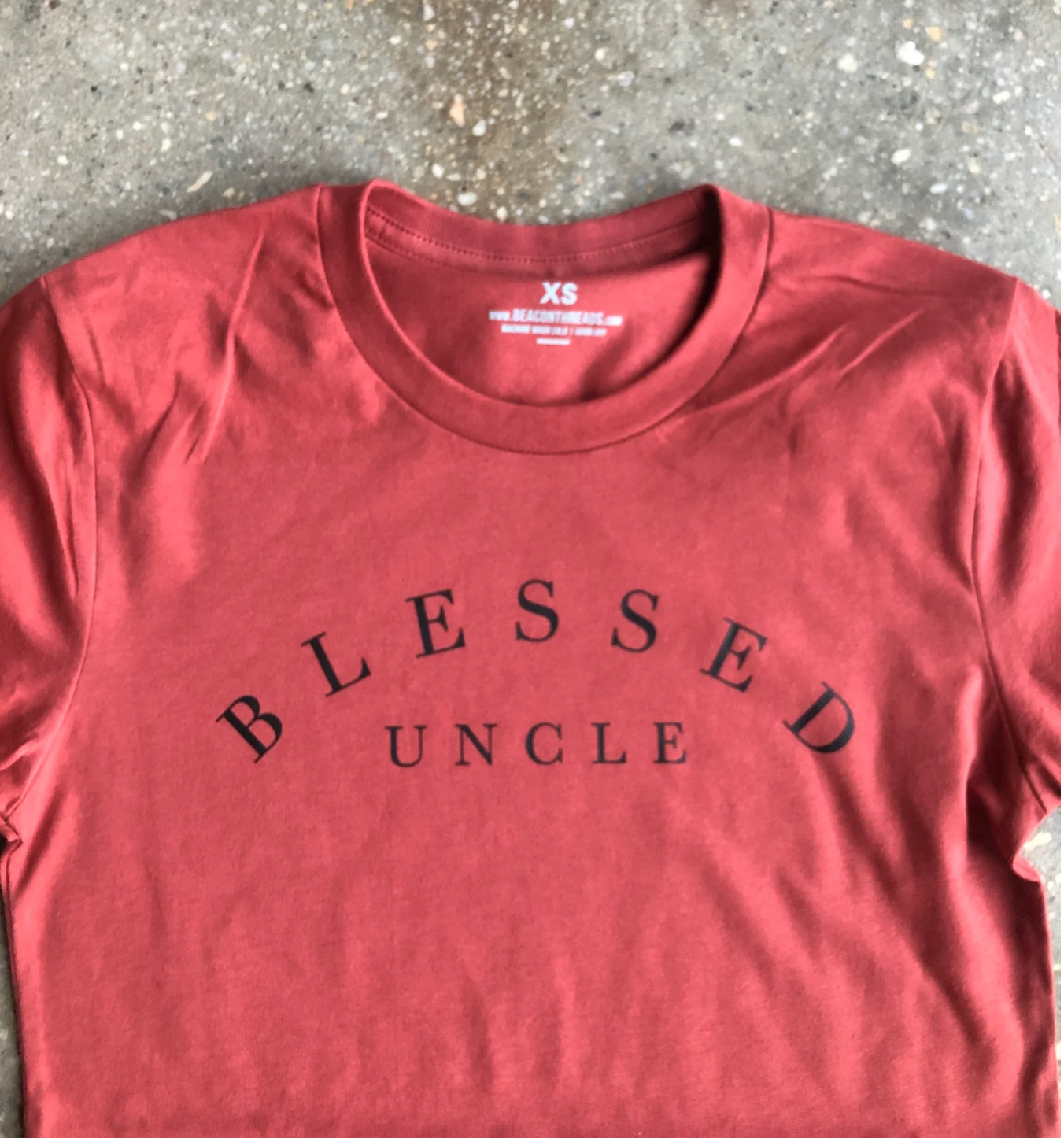 (CLEARANCE) Blessed Uncle Adult T Shirt