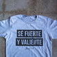 Sé Fuerte y Valiente Adult Box T-Shirt