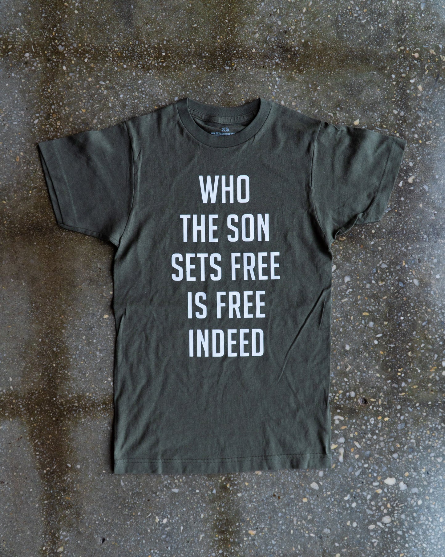 Who The Son Sets Free Adult Box T-shirt