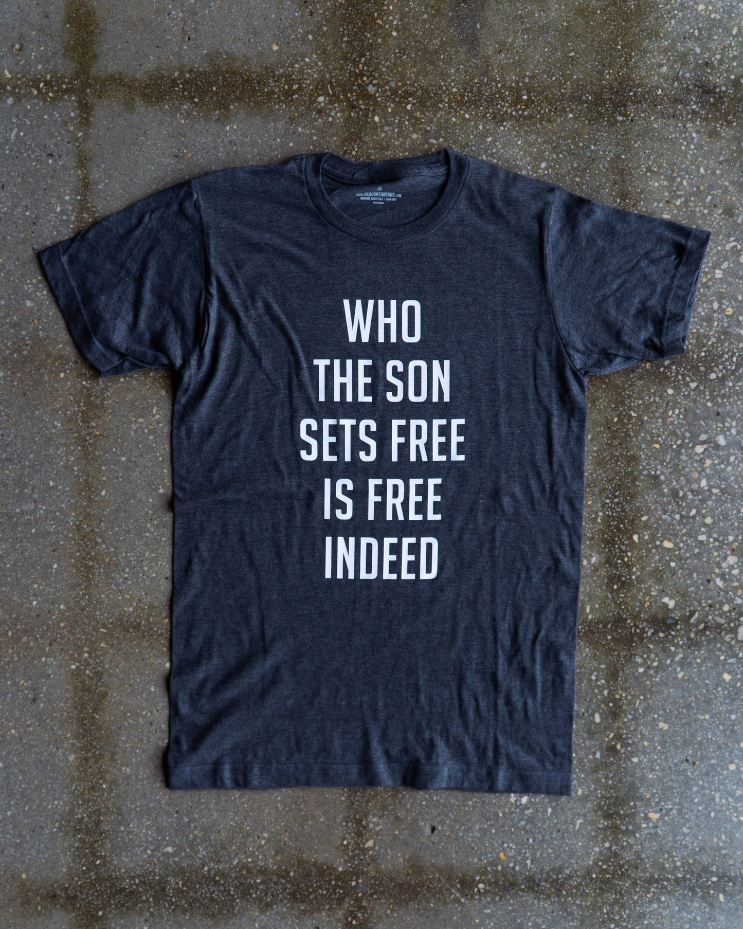 Who The Son Sets Free Adult Box T-shirt