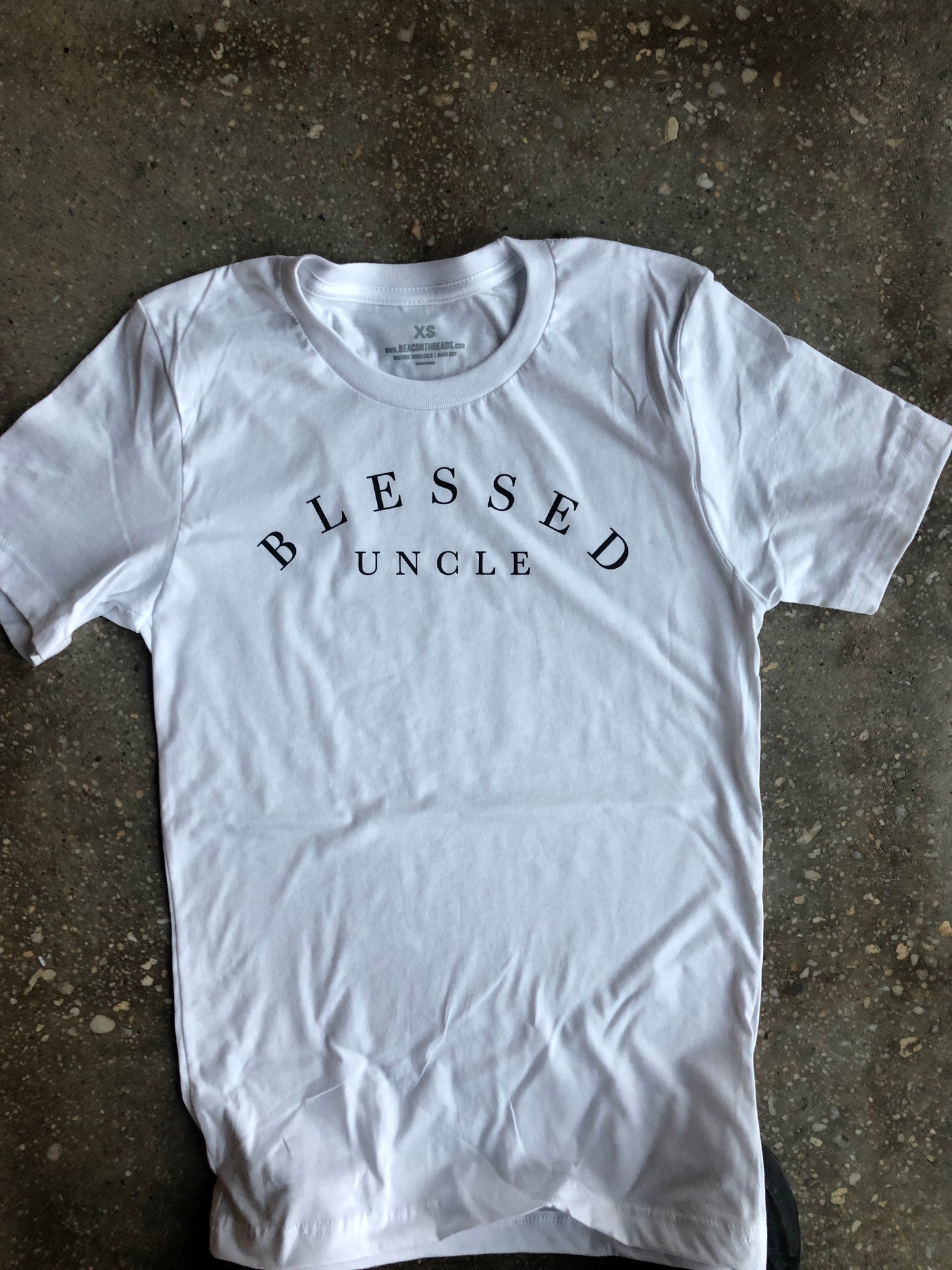 Blessed Uncle Adult Box T-Shirt