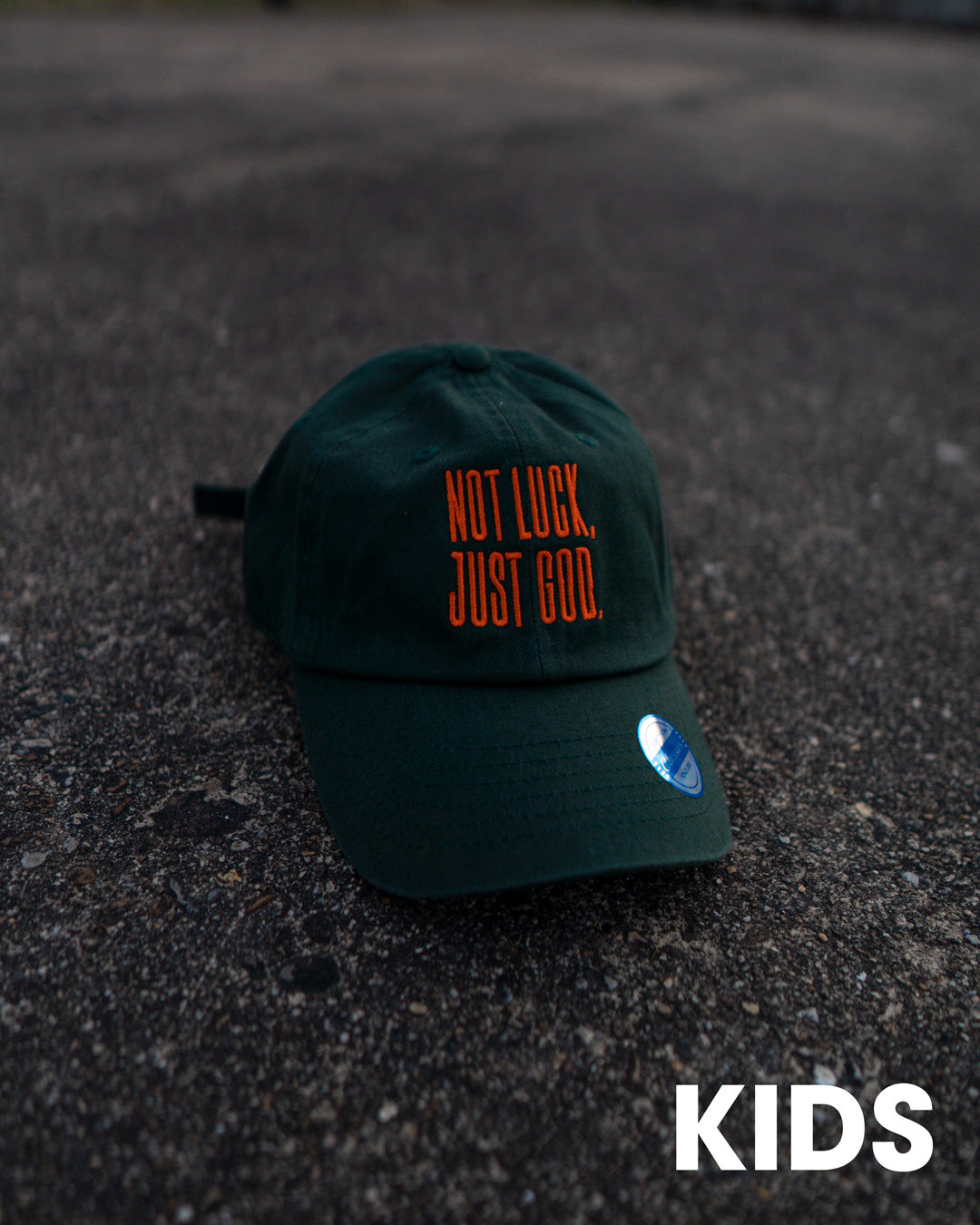 Not Luck, Just God. Hat (Non-Distressed)