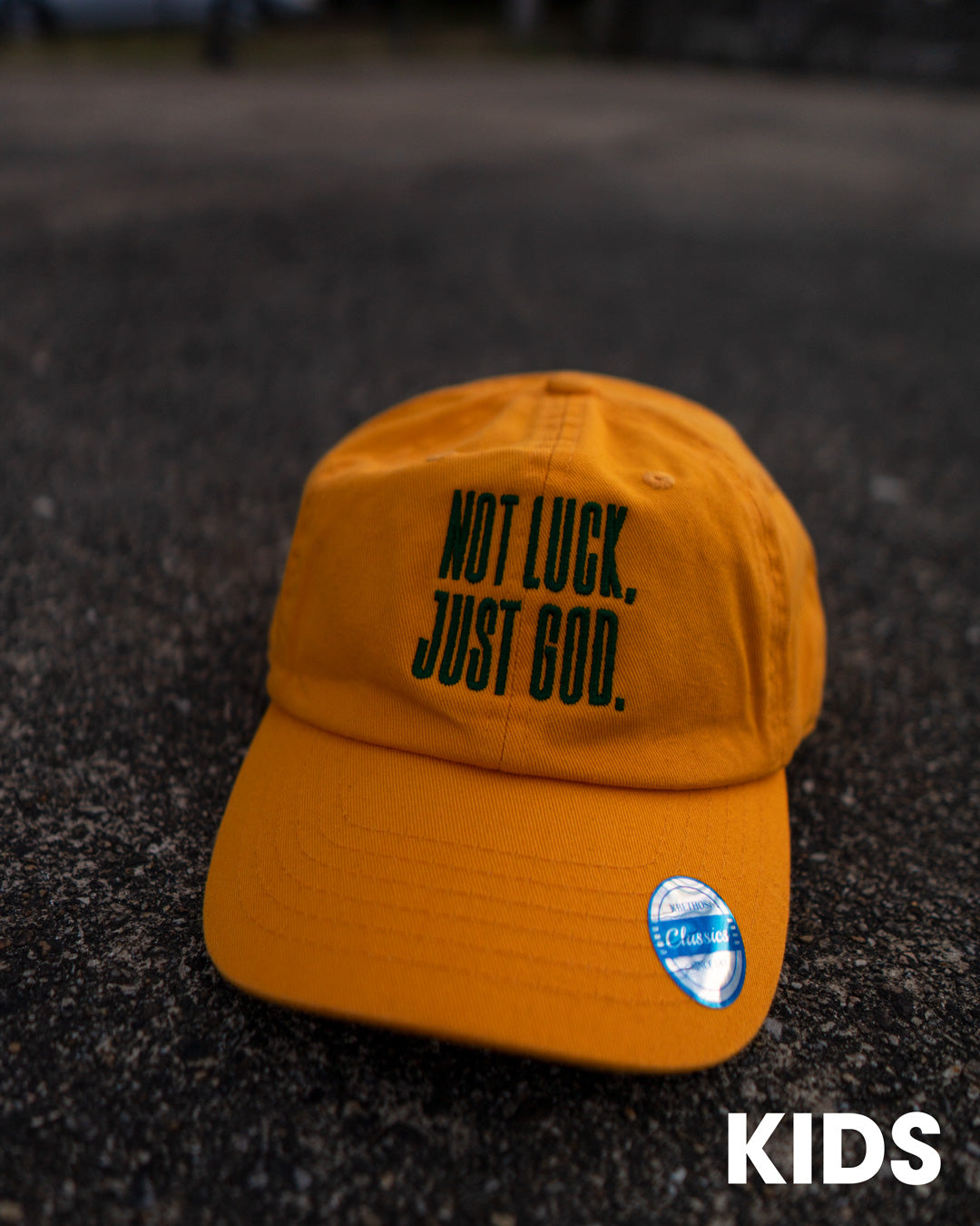 Not Luck, Just God. Hat (Non-Distressed)